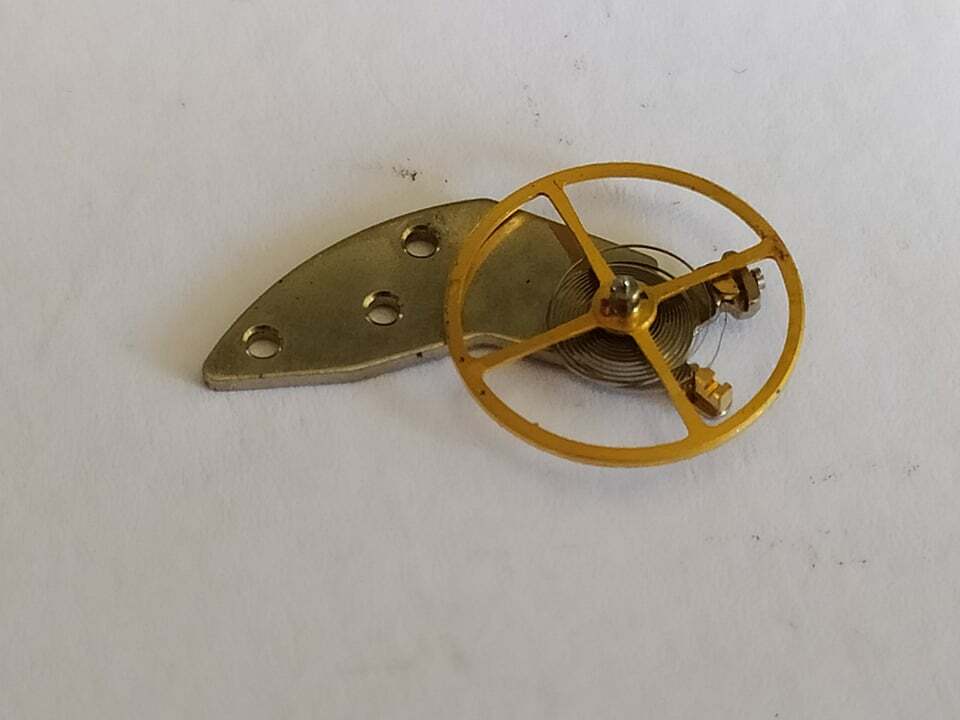 Seiko 6309A balance wheel with cock – Seiko , 6309A complete balance