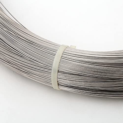 1PC 10M Stainless Steel Spring Wire Rope – Hard Wire 0.3-3MM (1.2MM)