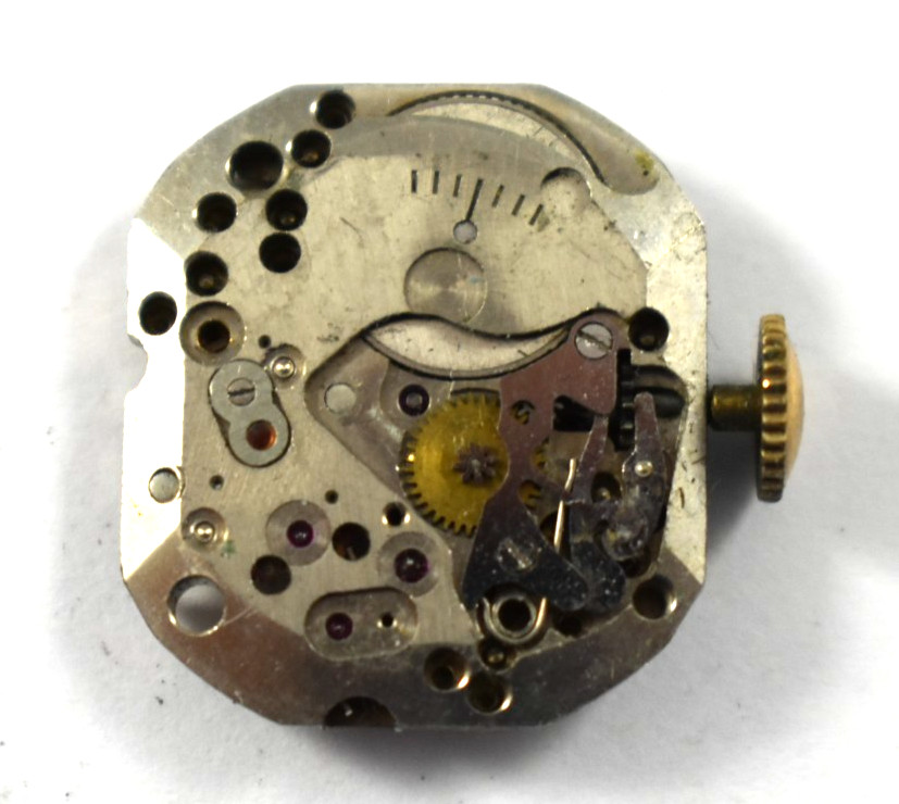 Vintage Bulova Manual Wind 8AH 17J Wrist Watch Movement lot.qz