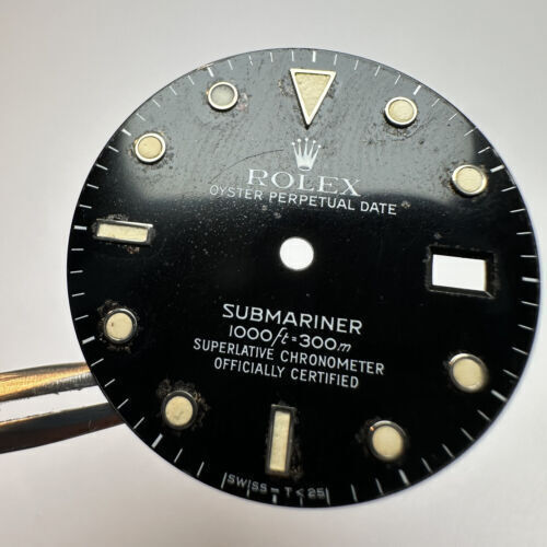 Vintage Rolex Submariner 16610 16800 Used Dial