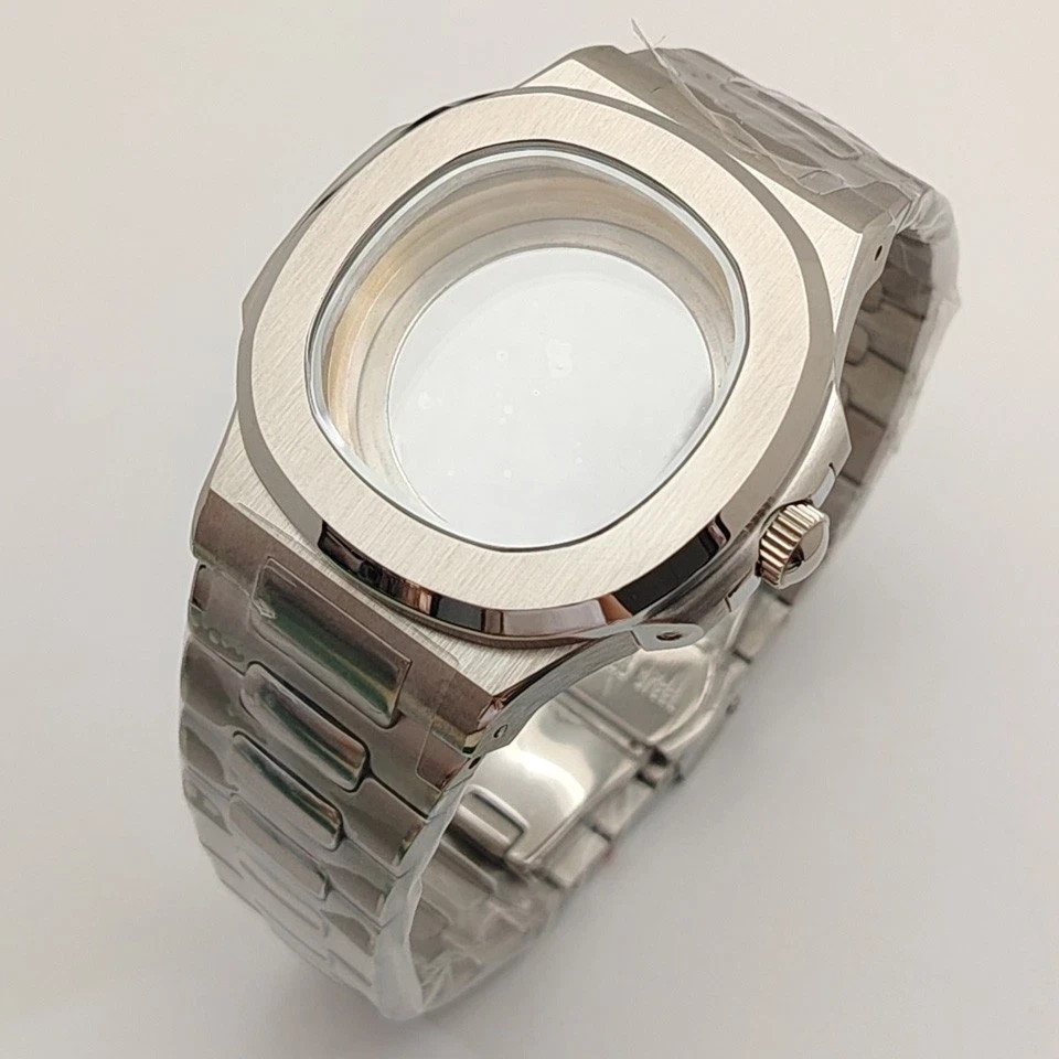 41mm Premium Nautilus Style Mod Watch Case for NH35/NH70 Series