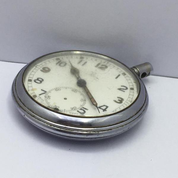 Omega 1140 Military Dial Cal.38-5L T1 Vintage Pocket Watch For Parts SBZ79RM10