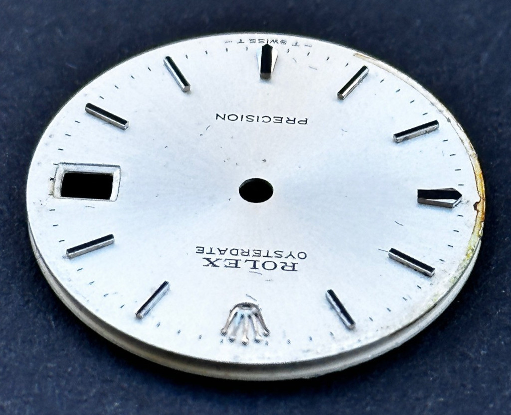Vintage Rolex Oysterdate Precision Watch Dial For 6466