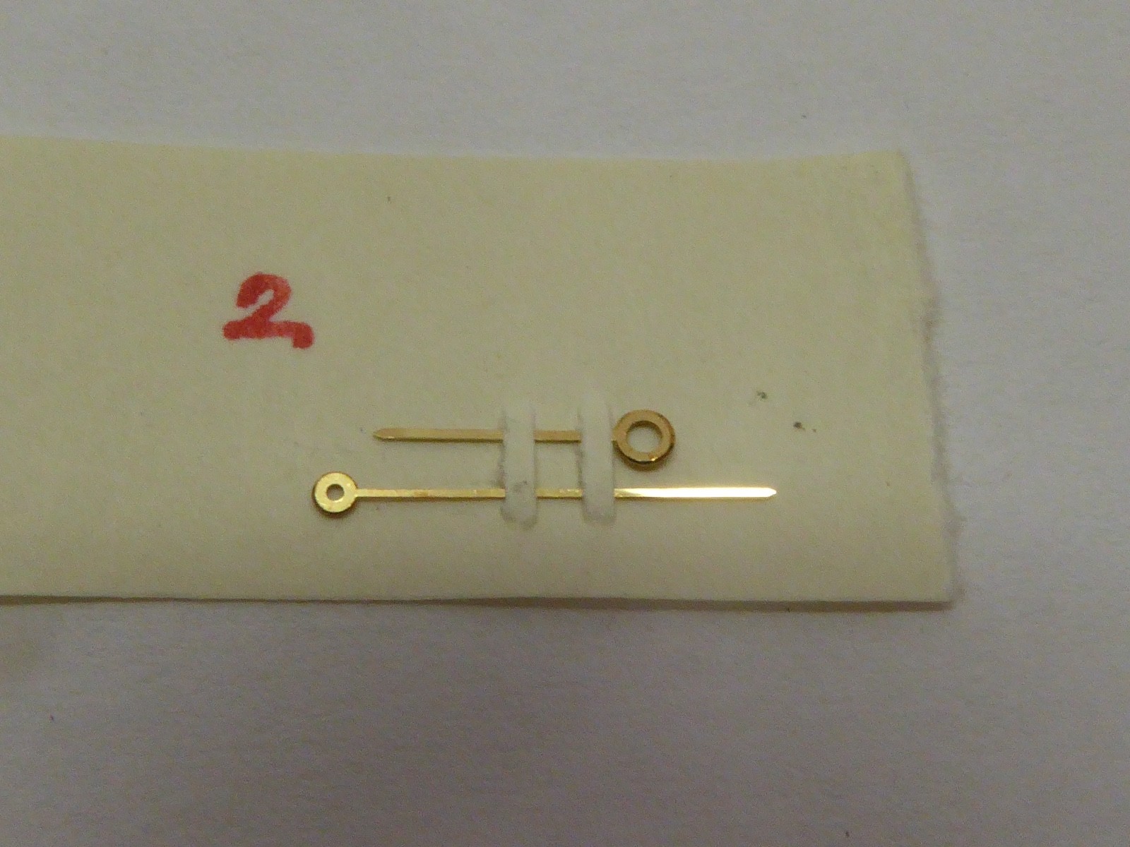 PIAGET 9P Hands 18K Yellow Gold, Hr 8.42mm 13.80mm. See Pictures