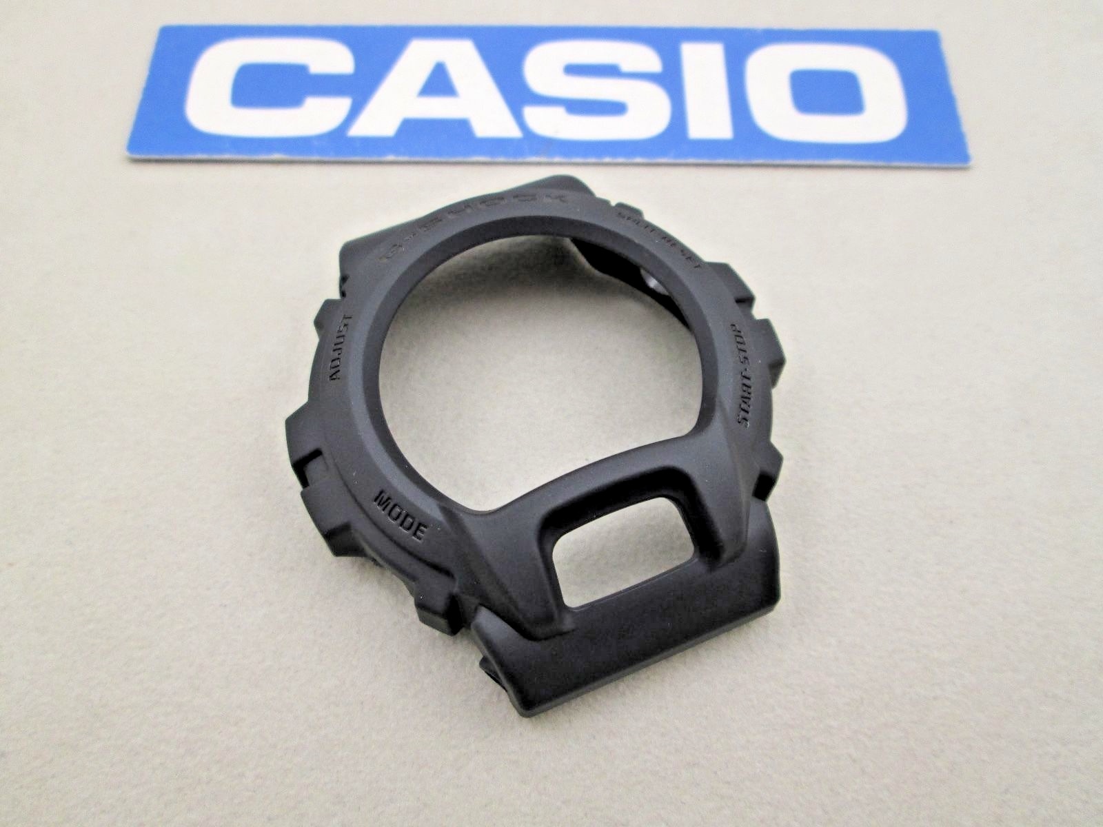 Genuine Casio G-Shock DW-6900MS DW6900MS black resin watch bezel case cover