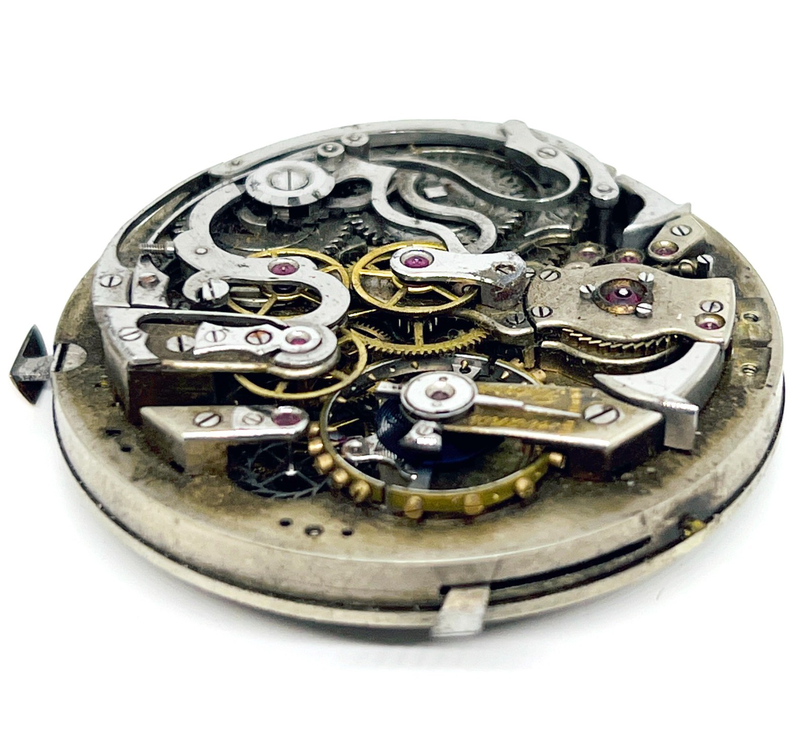 1890’s LeCoultre Minute Repeater Pocket Watch Movement Restore/Parts Lot 2553