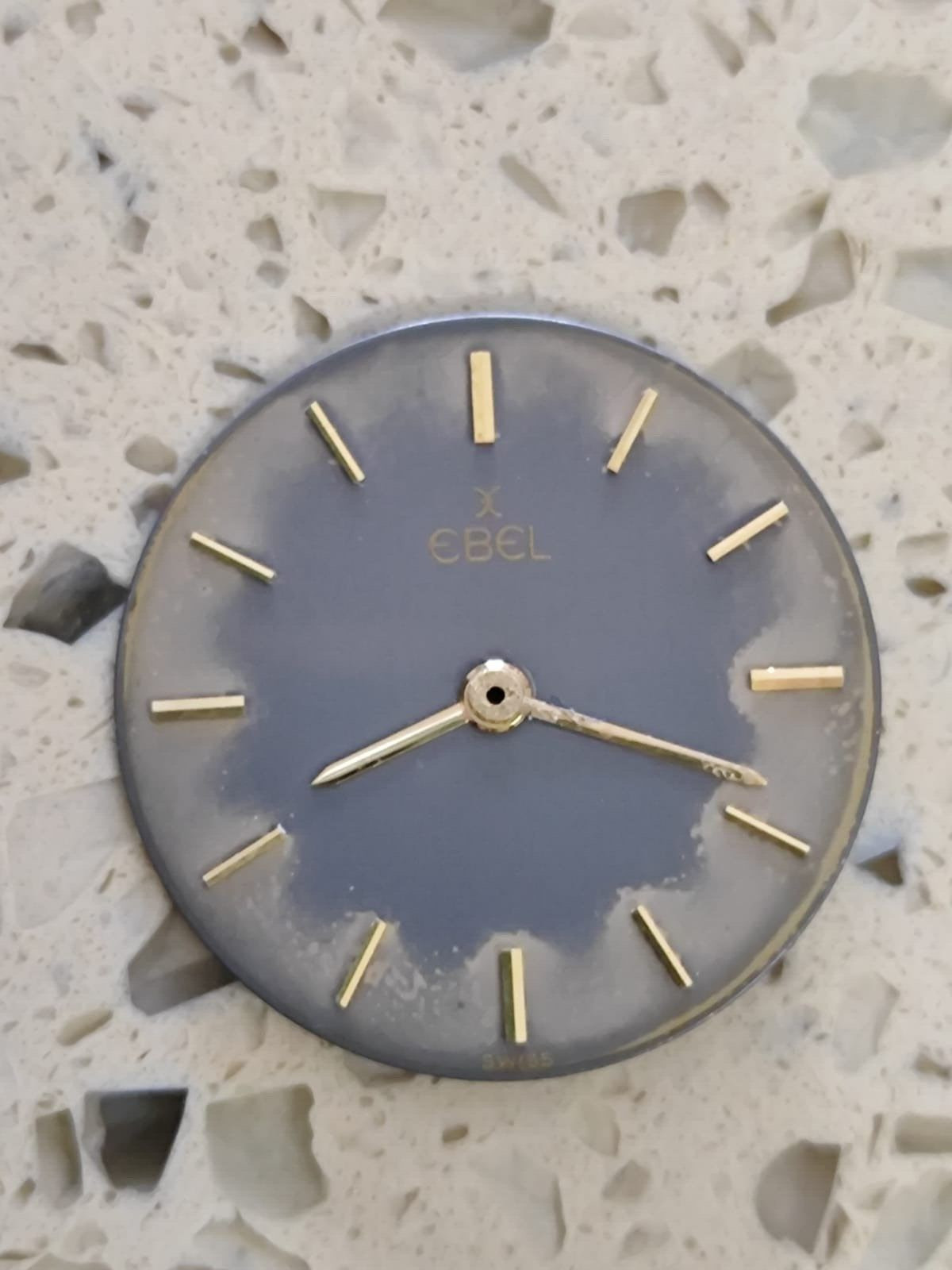 Original EBEL Ladies Dial & Hand Set (2 SET )- Gold Ref No 623000027 Swiss
