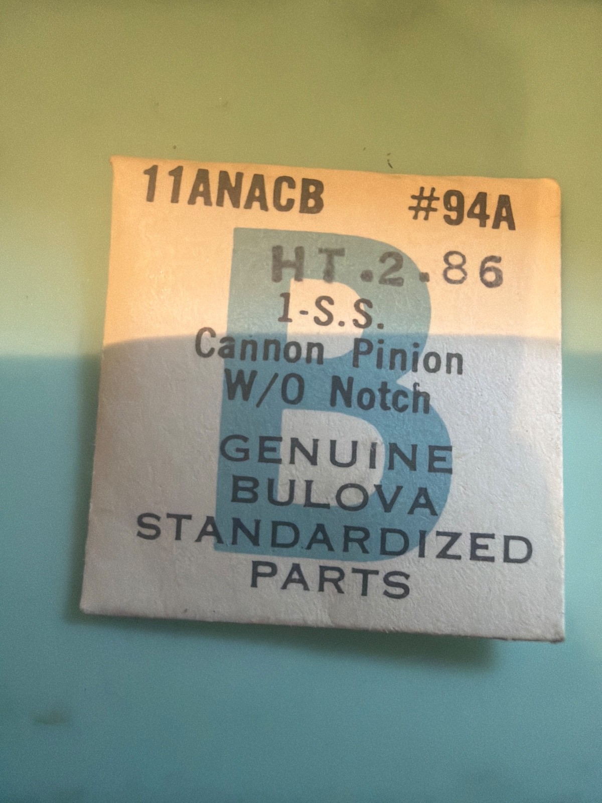 Bulova #94 – Cannon Pinion – NOS – Various Calibers