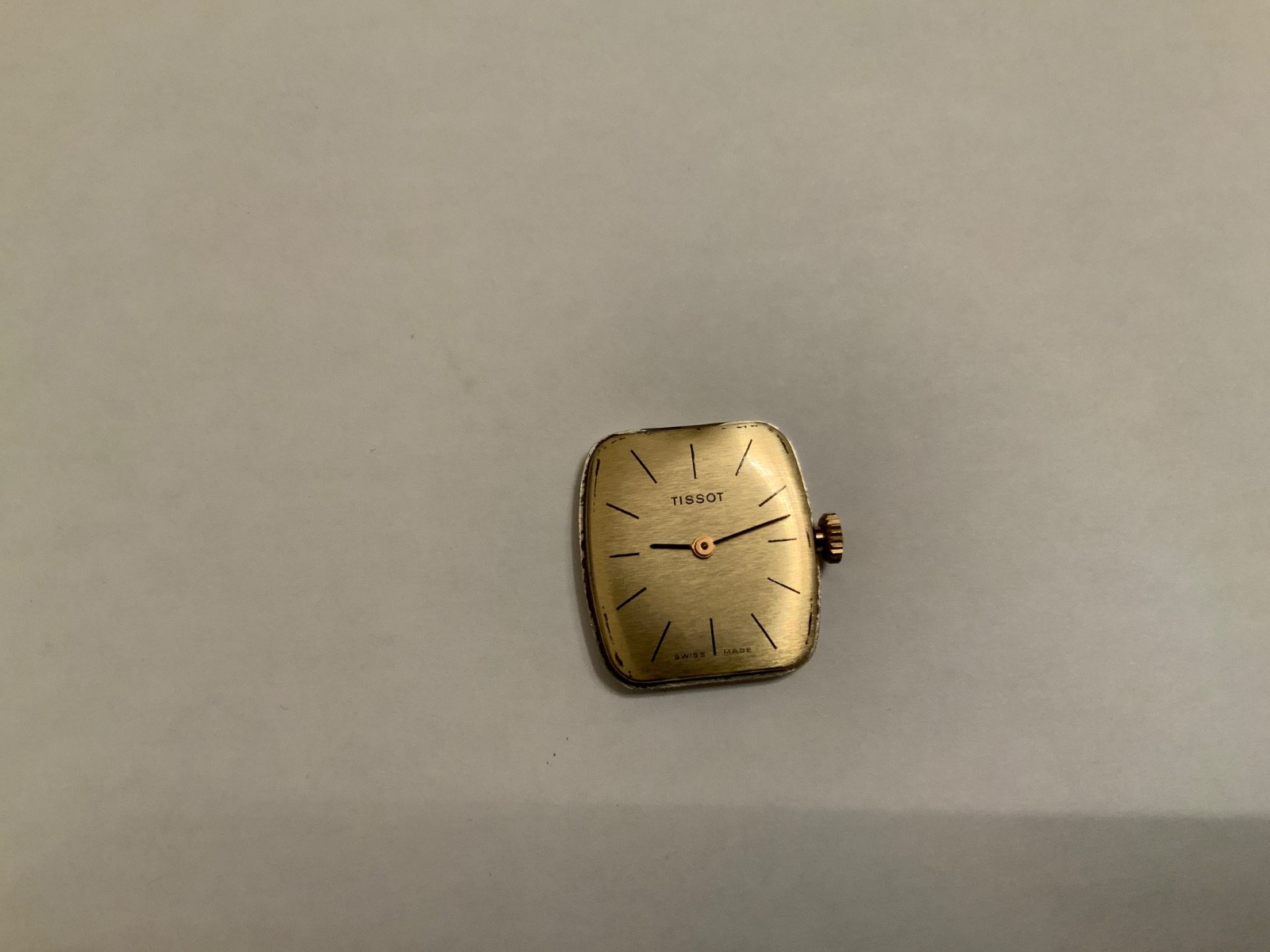 Tissot watch movement 69-21 ST with case back