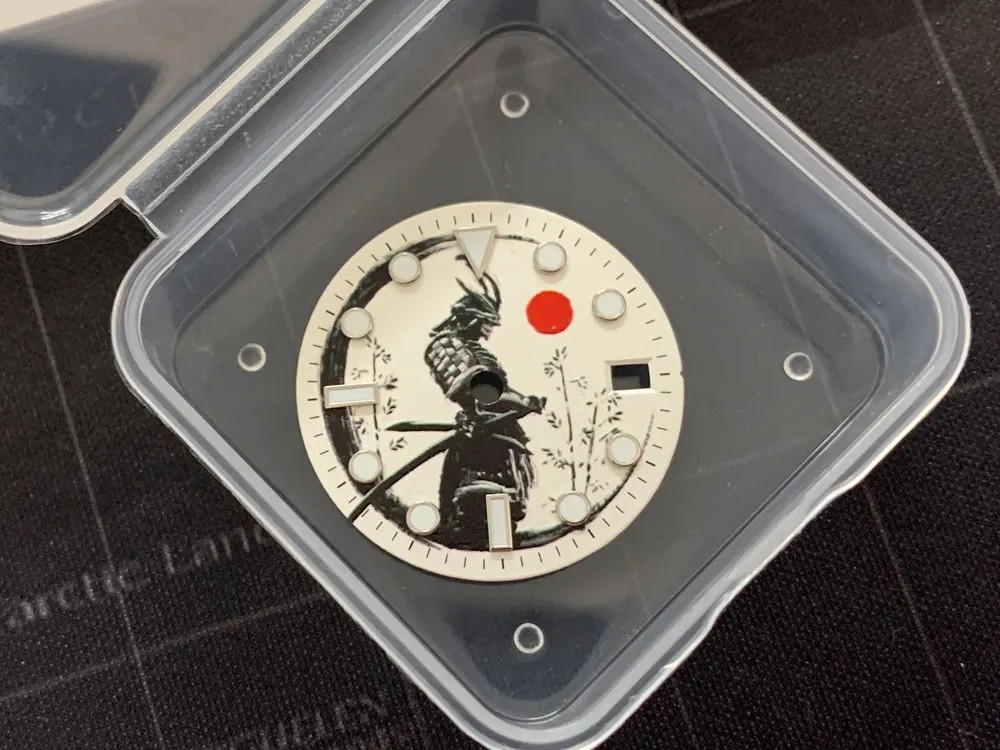 28.5mm Watch Dial Creative Color Print Design For NH35 NH36 Movement Parts