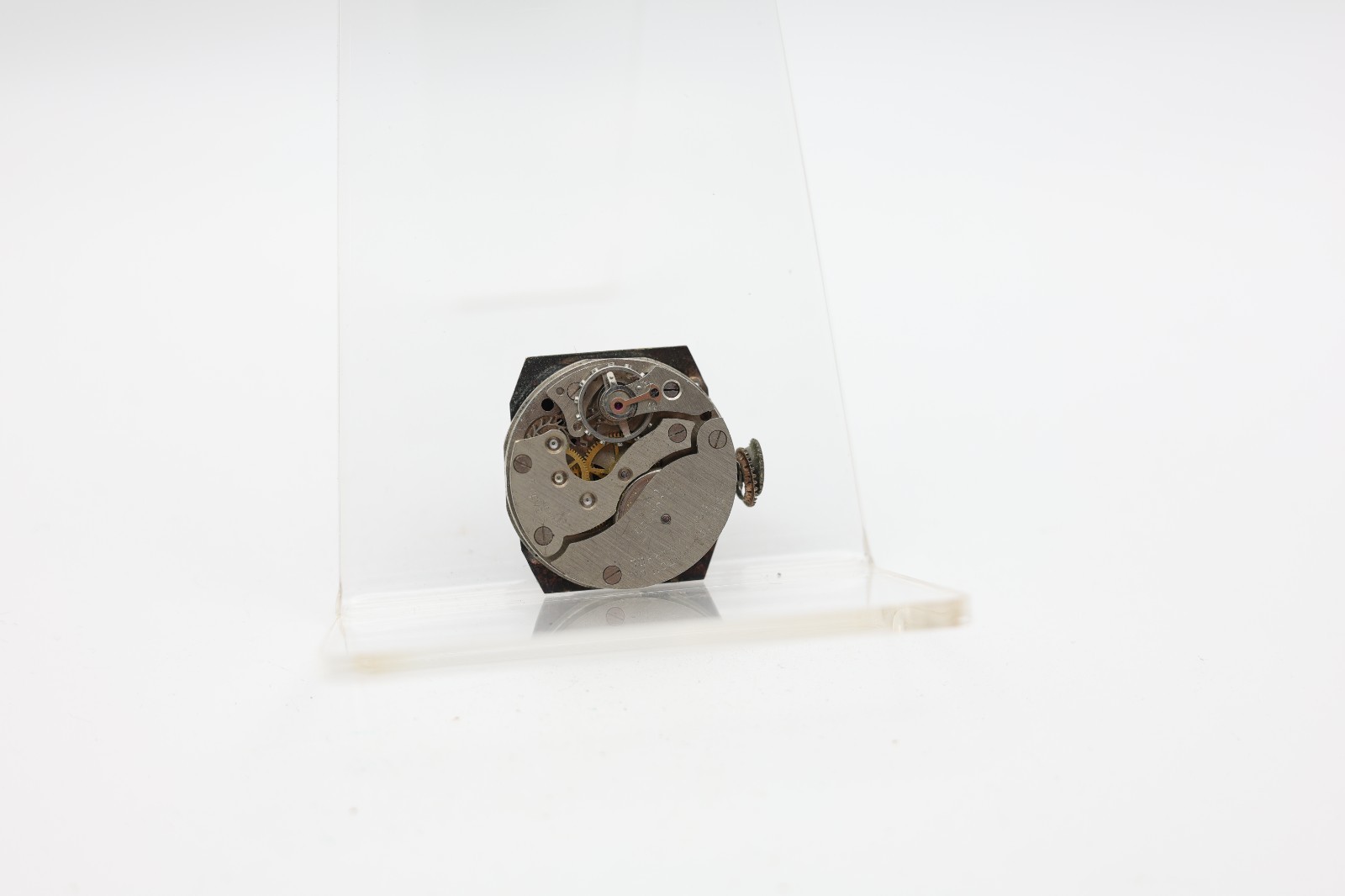 KELTON 7j USA MODEL B, WRIST WATCH MOVEMENT GOOD BALANCE OVERWOUND (EM)