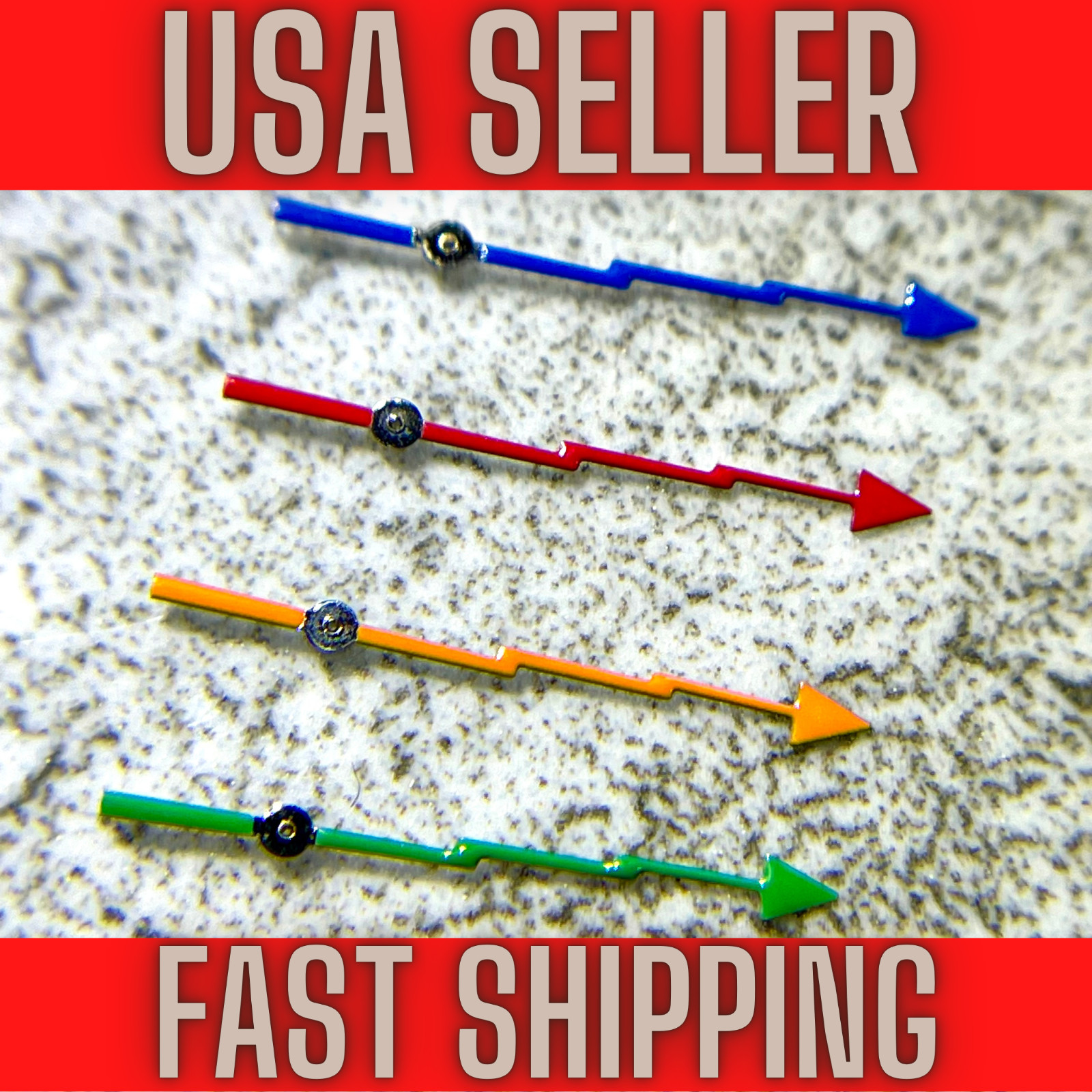 LIGHTNING Seconds’ Hand for Mod Fits Seiko NH34, NH35,NH36,7s26,7s36 SKX007.