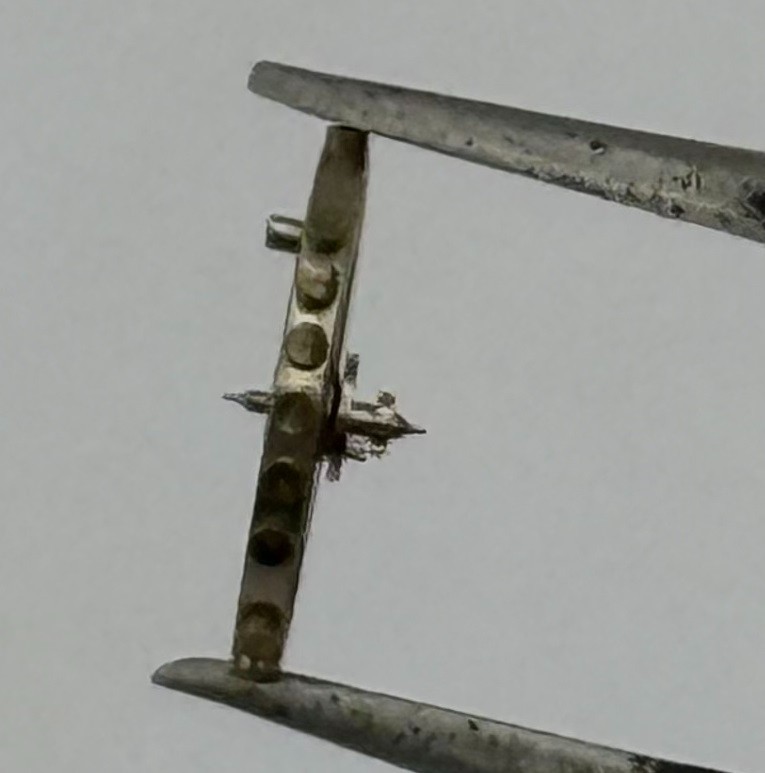 FHF 60 Balance Wheel Complete And Spring 6¾-8’’’ 200 M Watch Movement Parts NOS