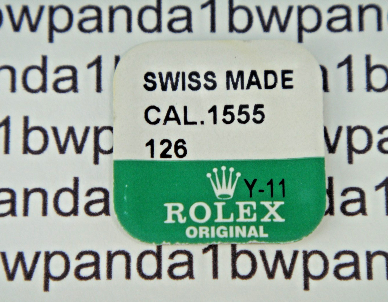 OEM Rolex 1555-126 Set of 5 Case Clamps=Day-Date”President” Ref. 1803 NOS Sealed