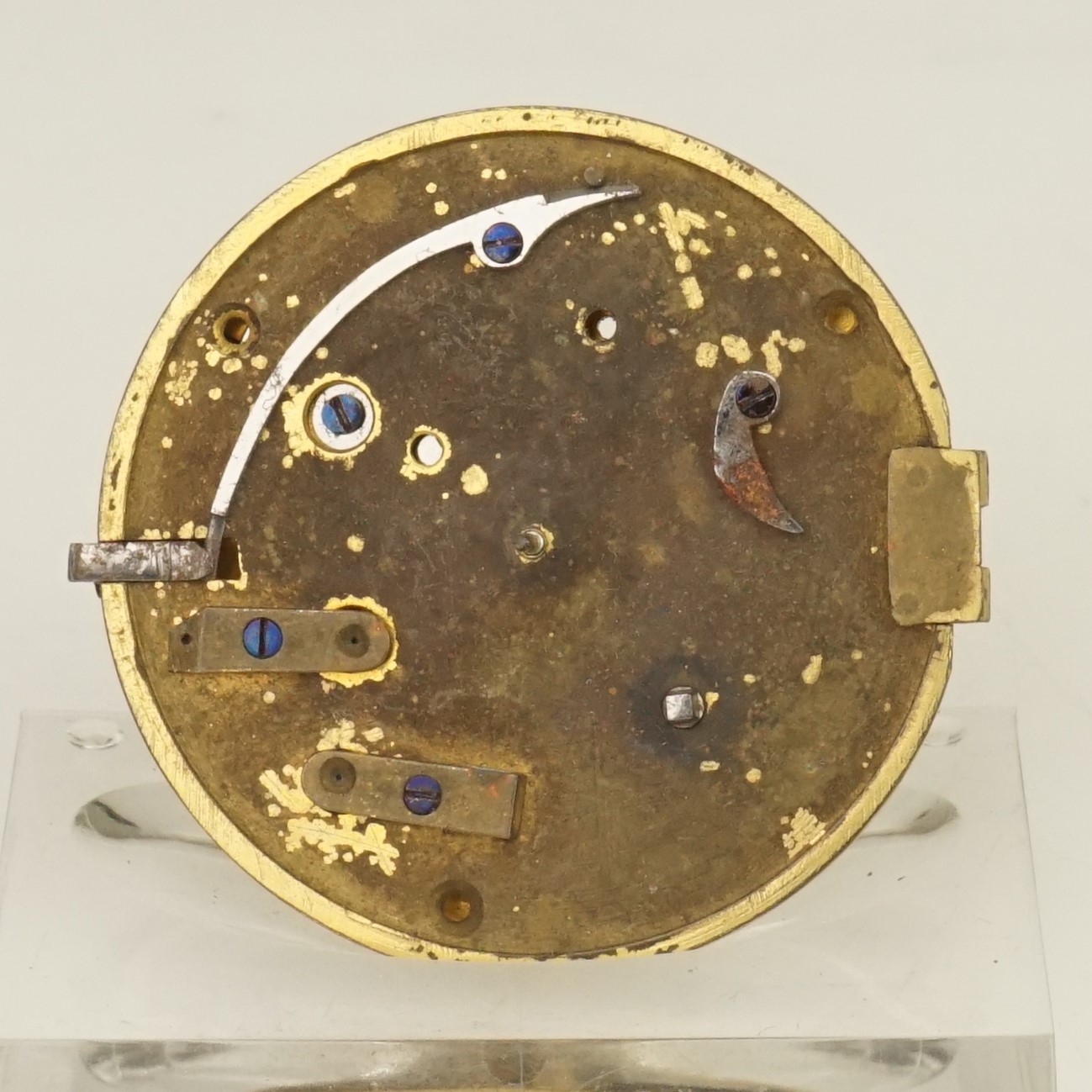 Rar! About 182o Fusee Pocket watch Movement Men’s no repeater chronometer duplex