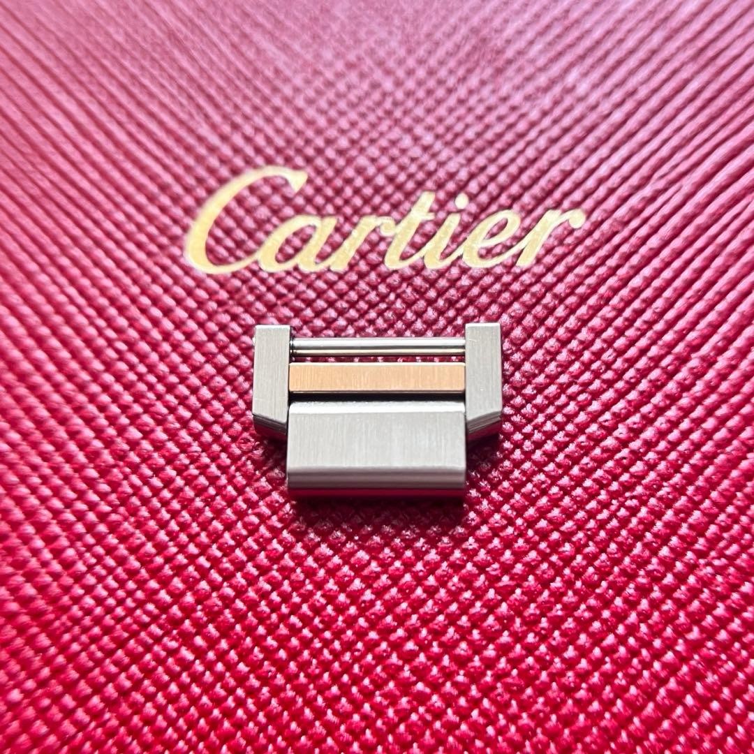 Genuine Cartier Tank Francaise SM SS 18K Rose Gold Bracelet Link 14.5mm OEM