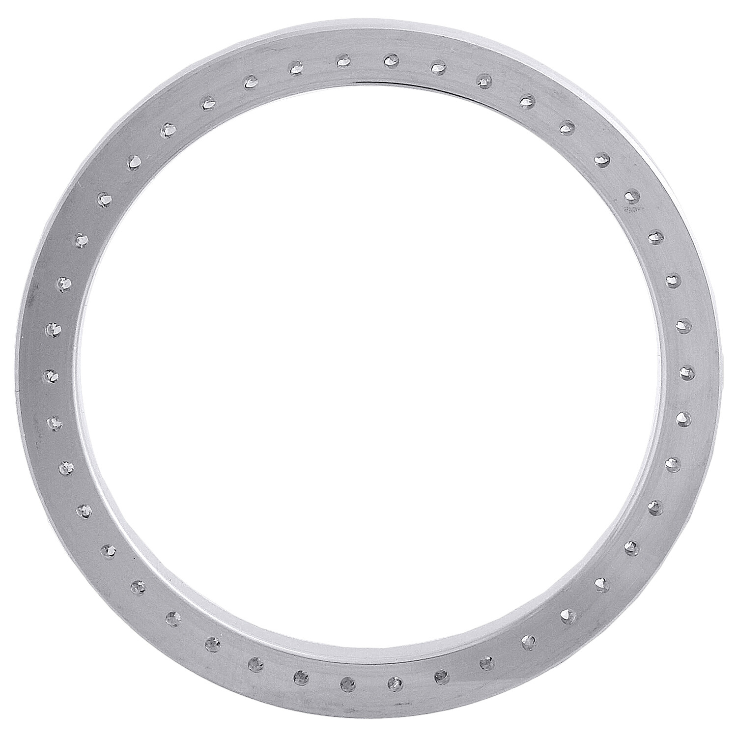 Real Diamond 3 pts. Bead Set Bezel For 31mm Midsize Rolex DateJust Watch 1.26 CT