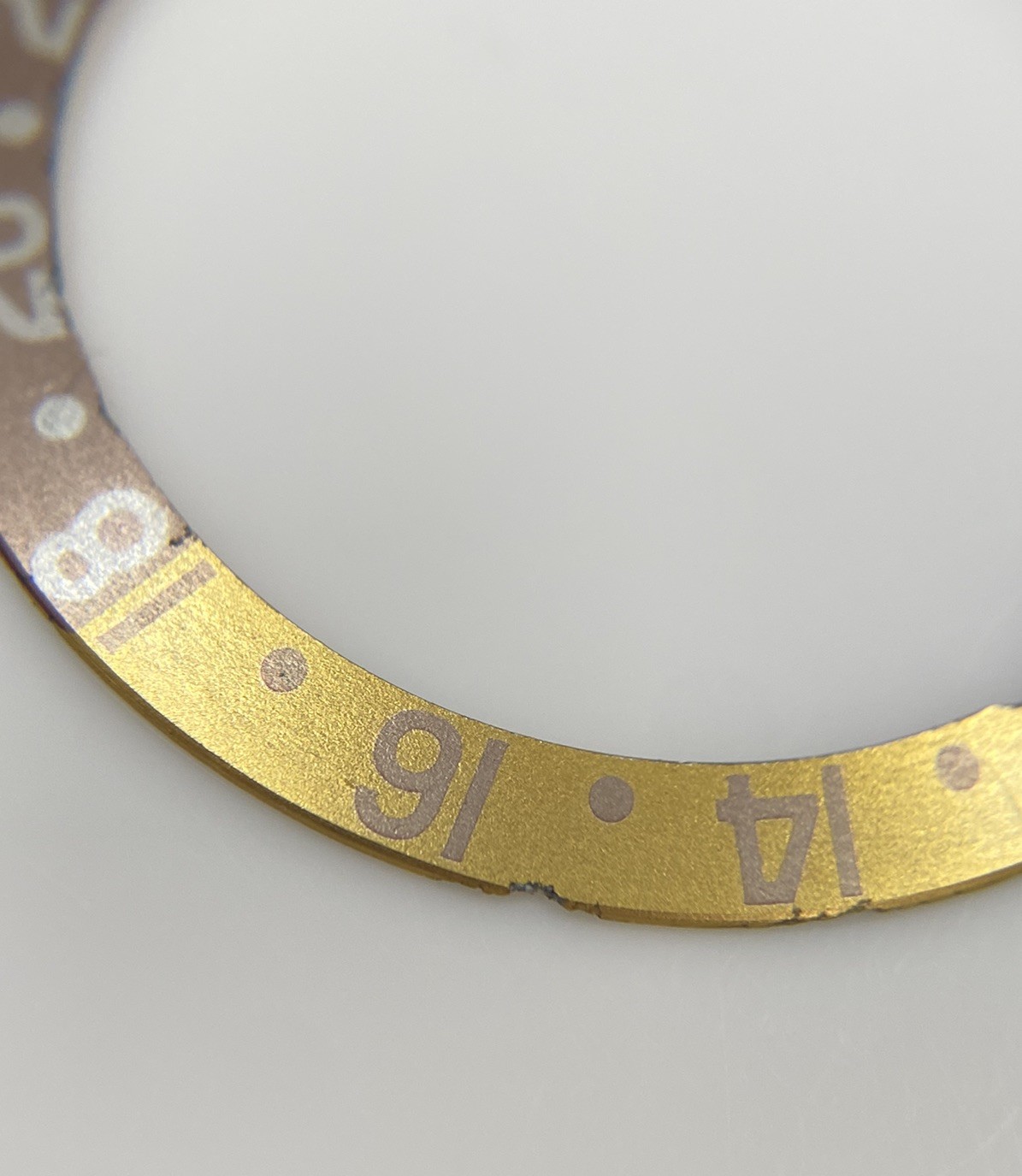 Genuine Vintage Rolex GMT Master 1675 16750 16753 16758 “Rootbeer” Bezel Insert