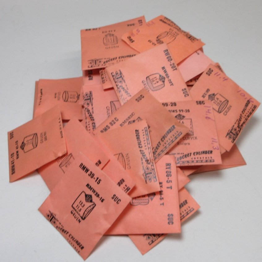 LOT OF SUC FOR GRUEN LADIES WATCH CRYSTALS WATCHMAKER REPLACEMENT PARTS #71