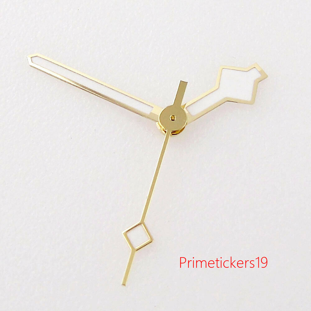 Silver/Gold/Rose Gold Snowflake Watch Hands Green Lume Fit NH35 Miyota82 ETA2824
