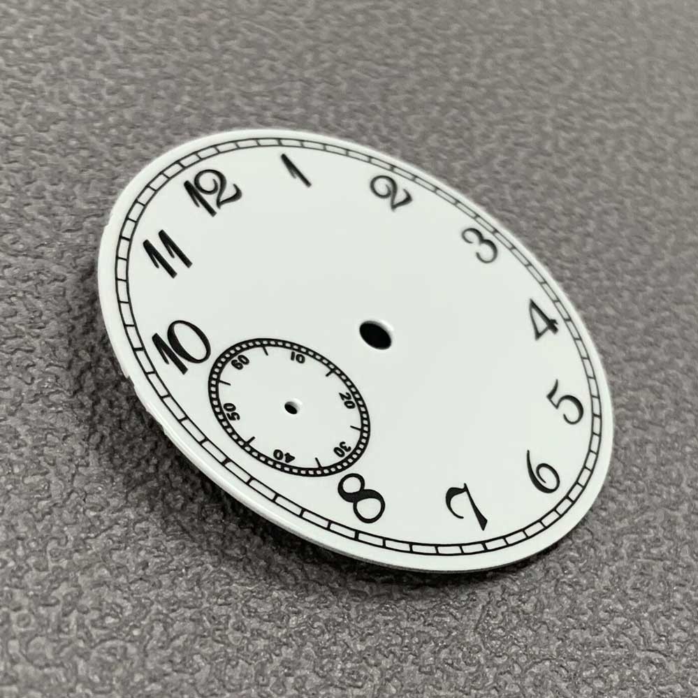 37mm Watch Dial Face+ Blue Watch Hands Kit for ETA 6497 ST3600 Movement G