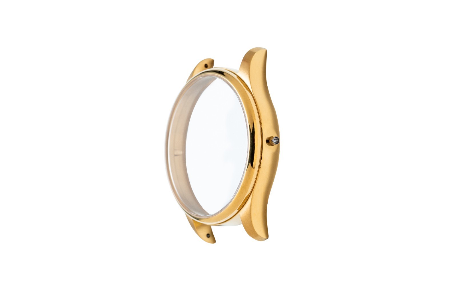 41mm glass Gold Watch Case back cover waterproof ring for 2035 Movement