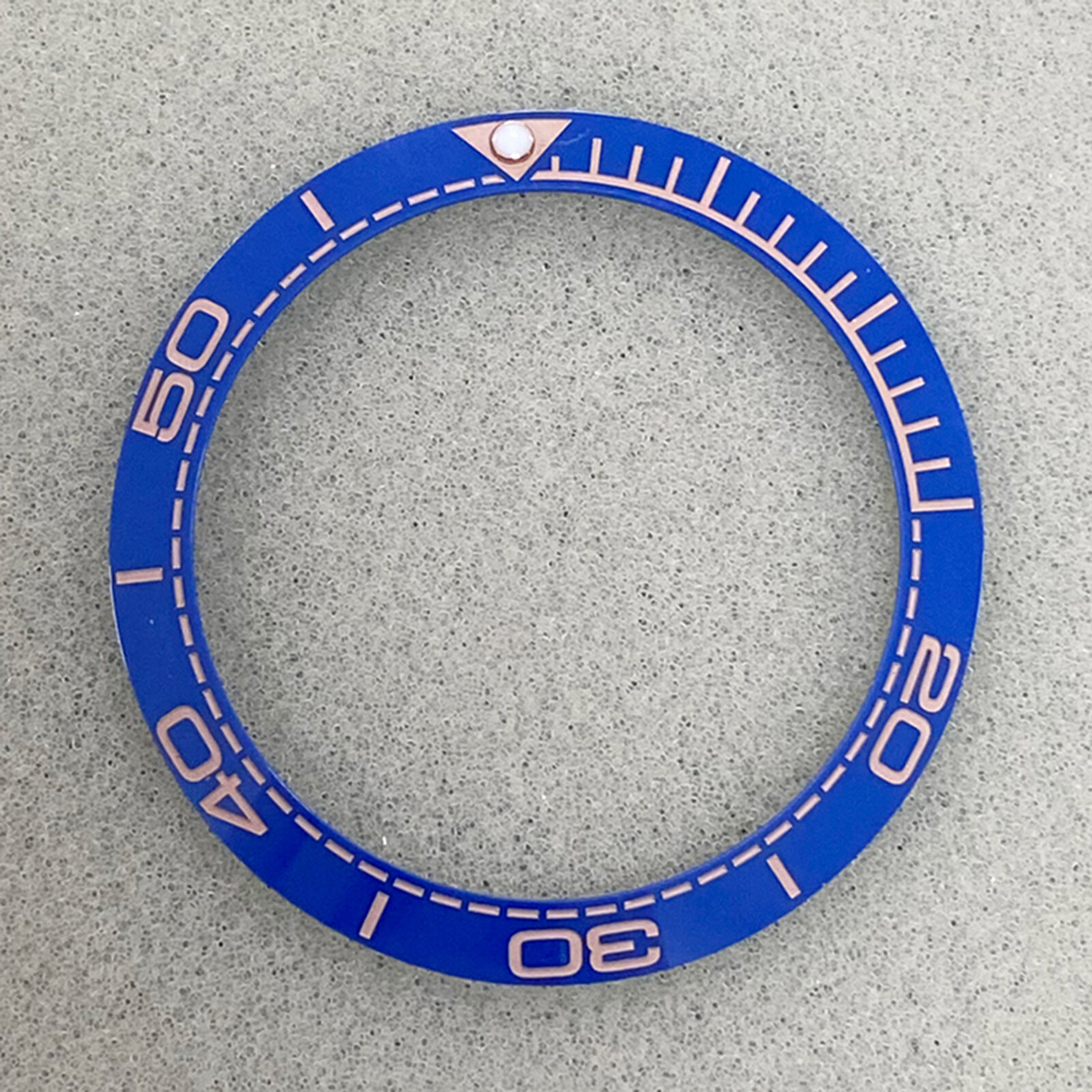 38MM*30.5mm Ceramic Bezel Sloped Watch Insert Accessory for 40mm SUB Watch Case
