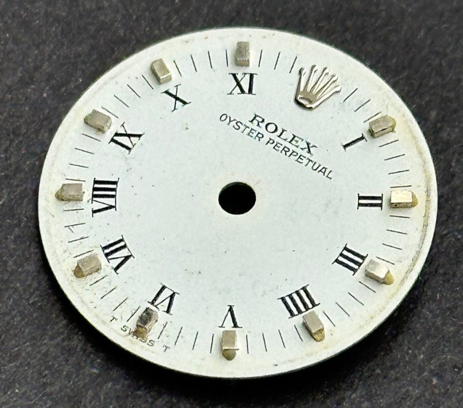 Vintage Rolex Ladies Oyster Perpetual Watch Dial For 24mm No Date