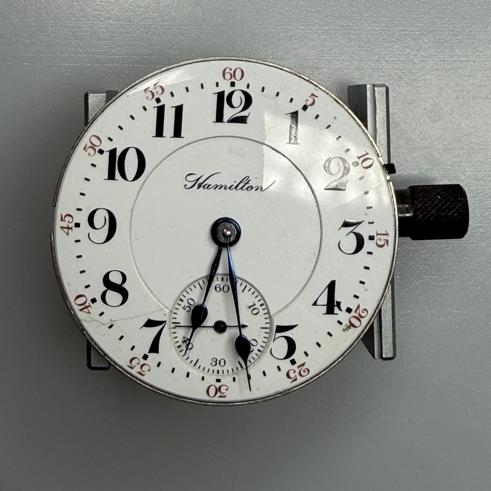 Vintage Hamilton Grade 940 18s 21J OF RR Pocket Watch Movement