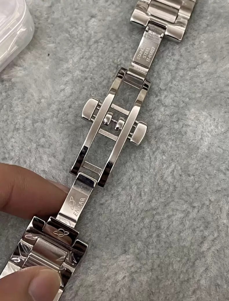 For ar DIY 35mm Watch Steel Case kit For 2824 movement