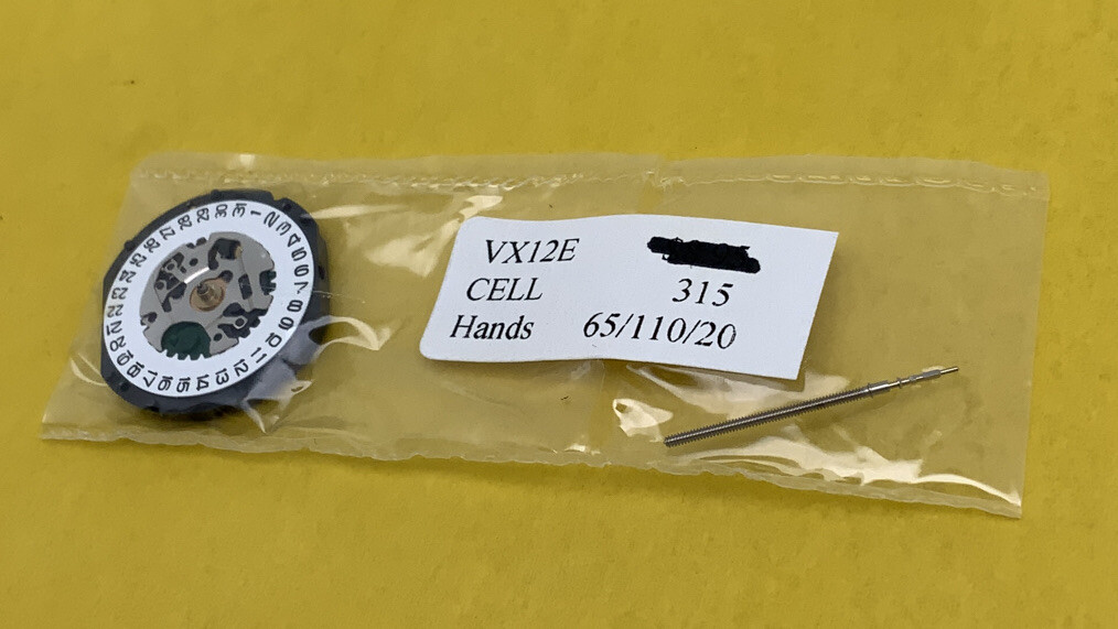 Hattori Epson VX12E Watch Quartz Movement. New Old Stock.