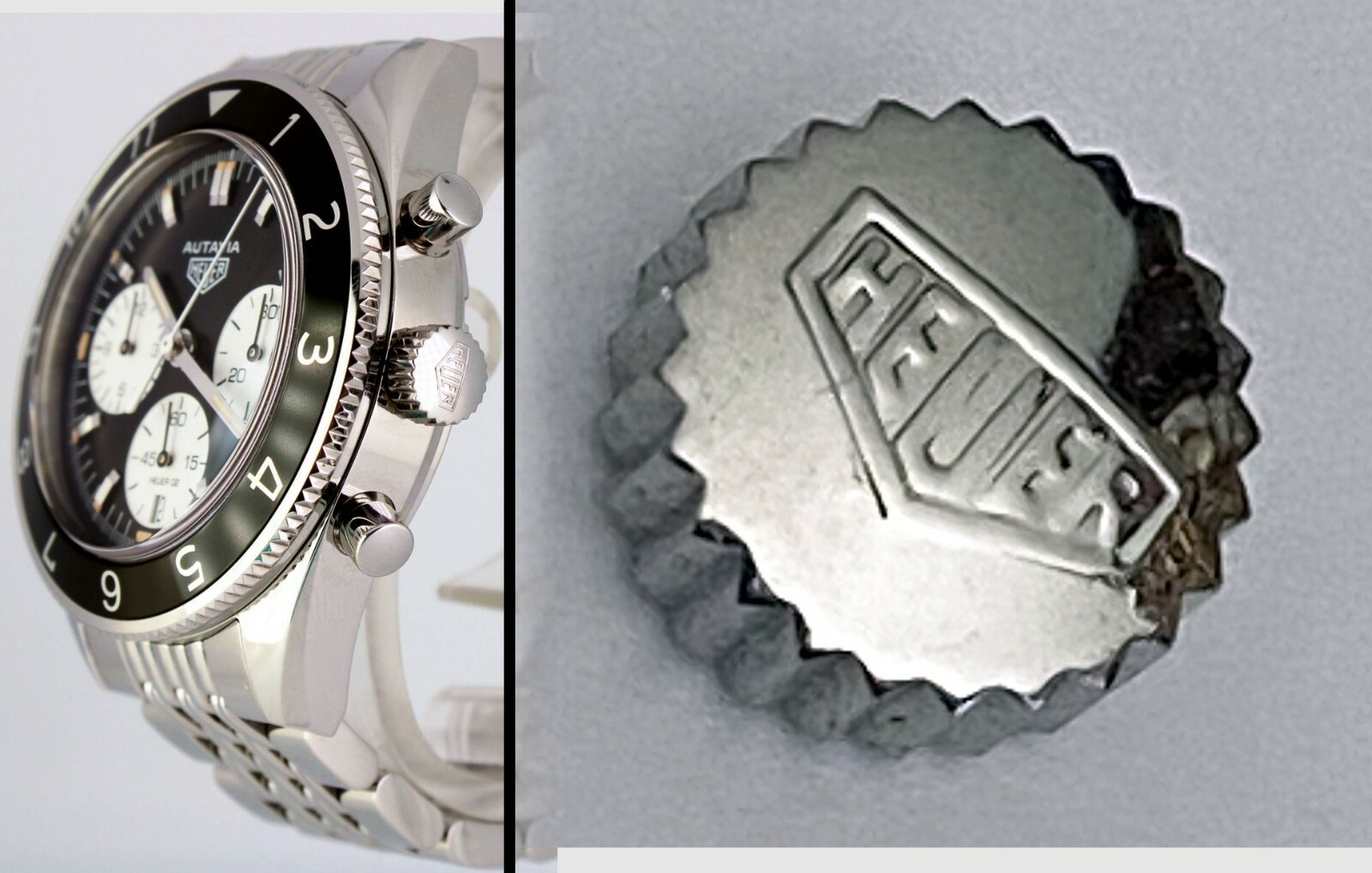TAG HEUER ACTAVIA CBE2110 Stainless Steel Crown Unused Factory Part.