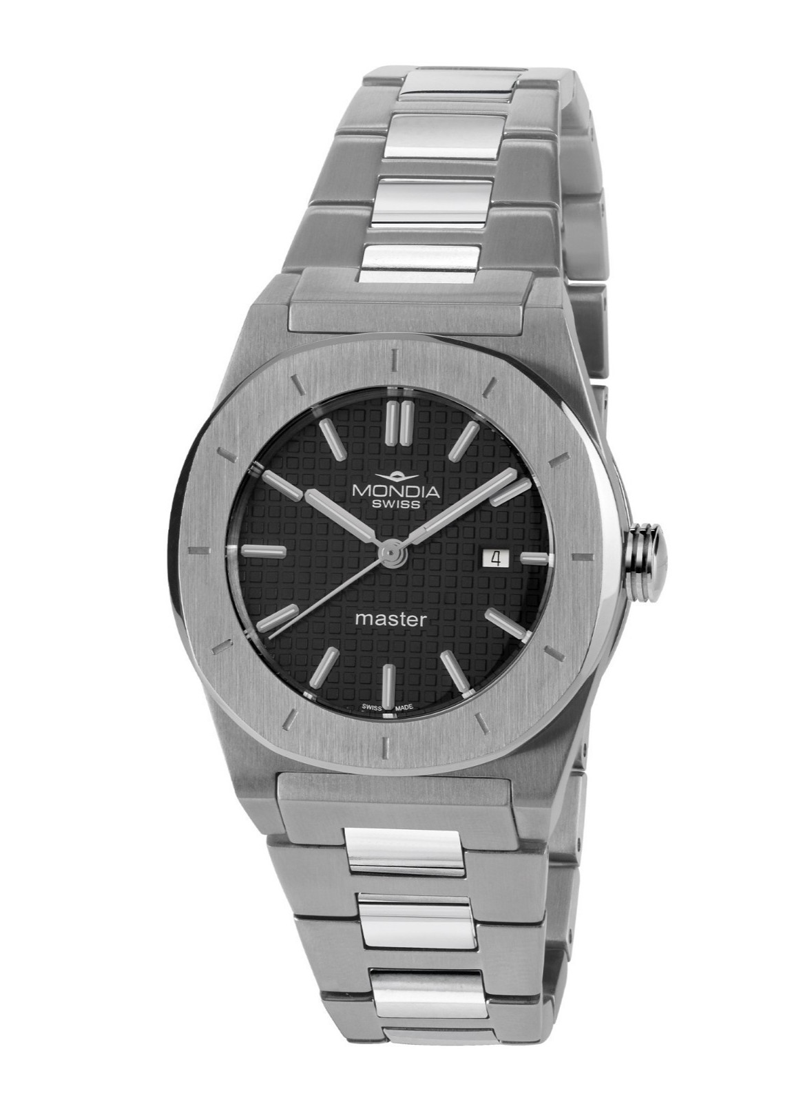 Mondia Master Sport MS-731-SS-13BK-CM Quartz Watch New