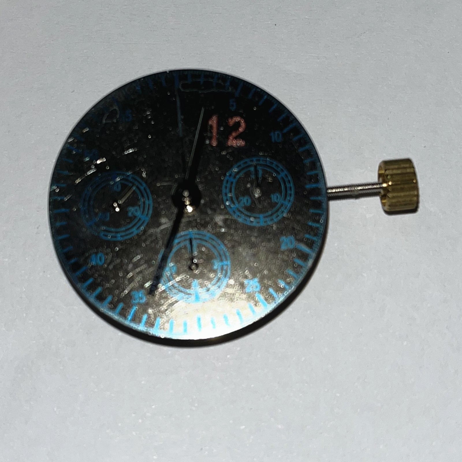 Replace Automatic Mechanical Watch Movement Small Second @9 For ETA 7753 7750