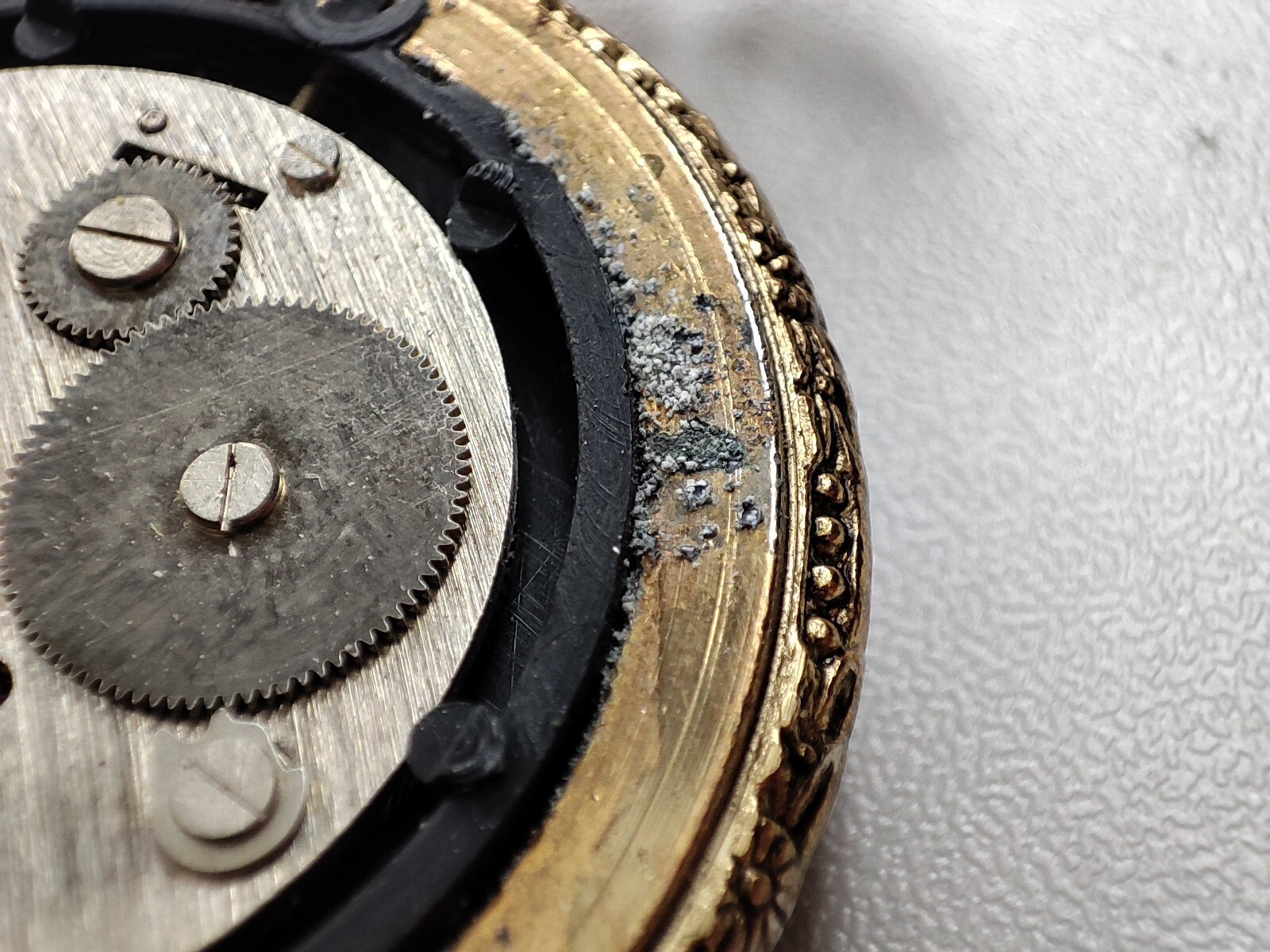 train pocket Watch Jean Paul – 46.5 mm for parts and spares