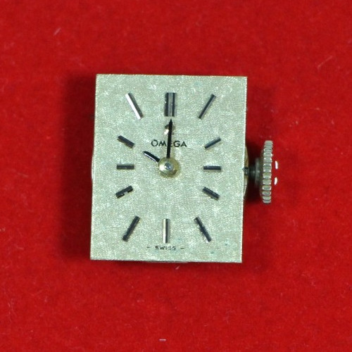 Vintage – Omega – Gold Dial – 1100 – 17-Jewel – Watch Movement – Keeps Time