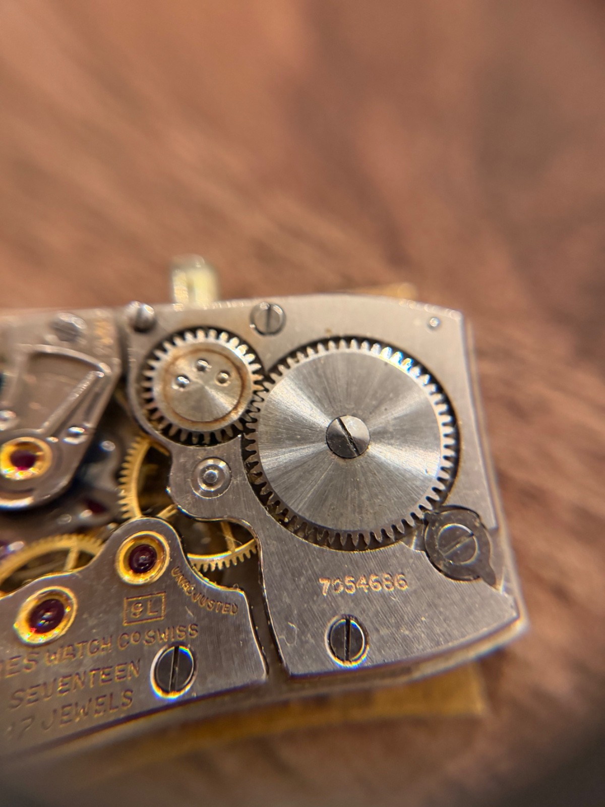 Longines 9L 17 Jewels Wristwatch Movement