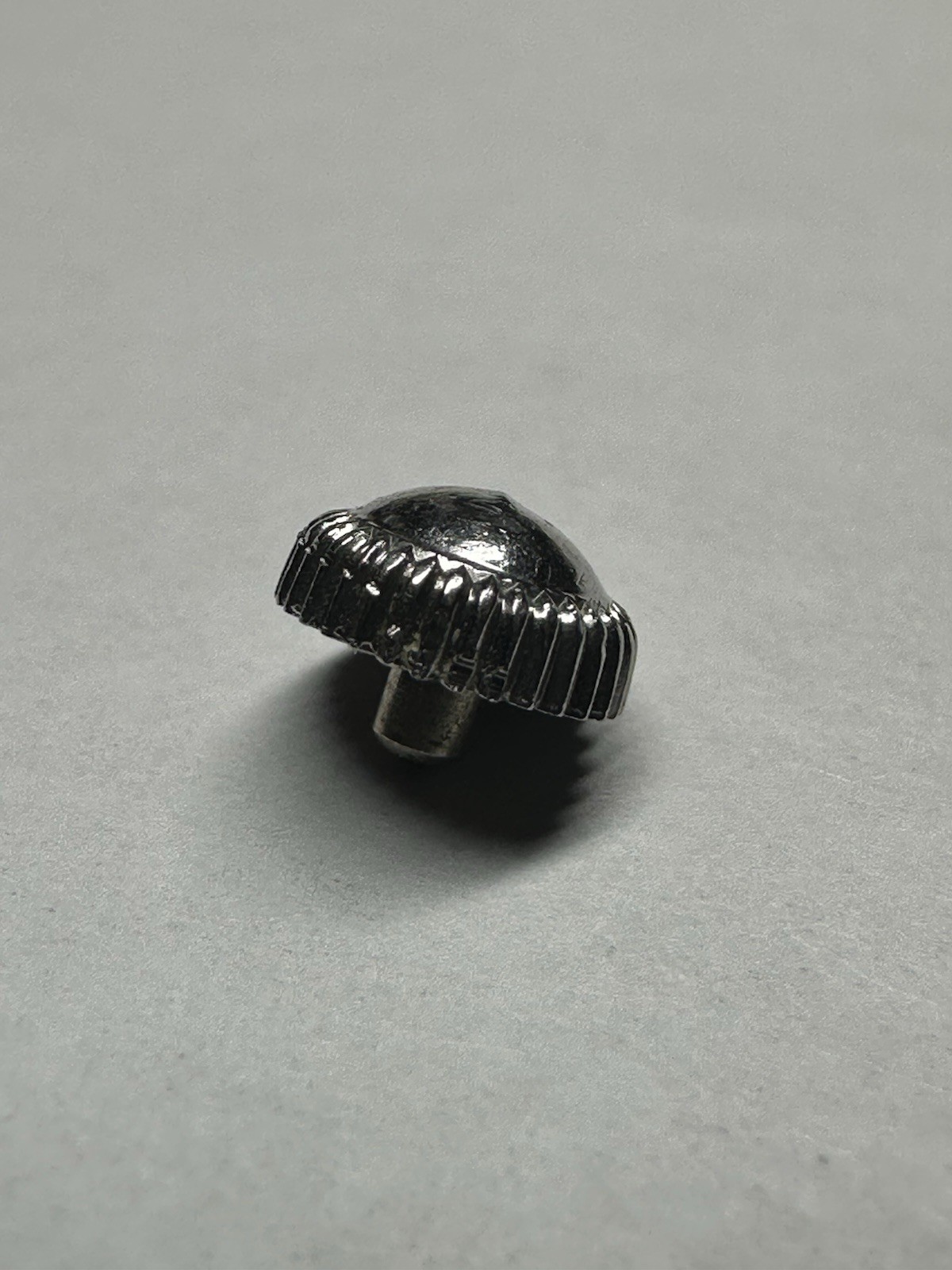 Unbranded Stainless Steel Watch Crown Round Top 5.5mm x 2mm