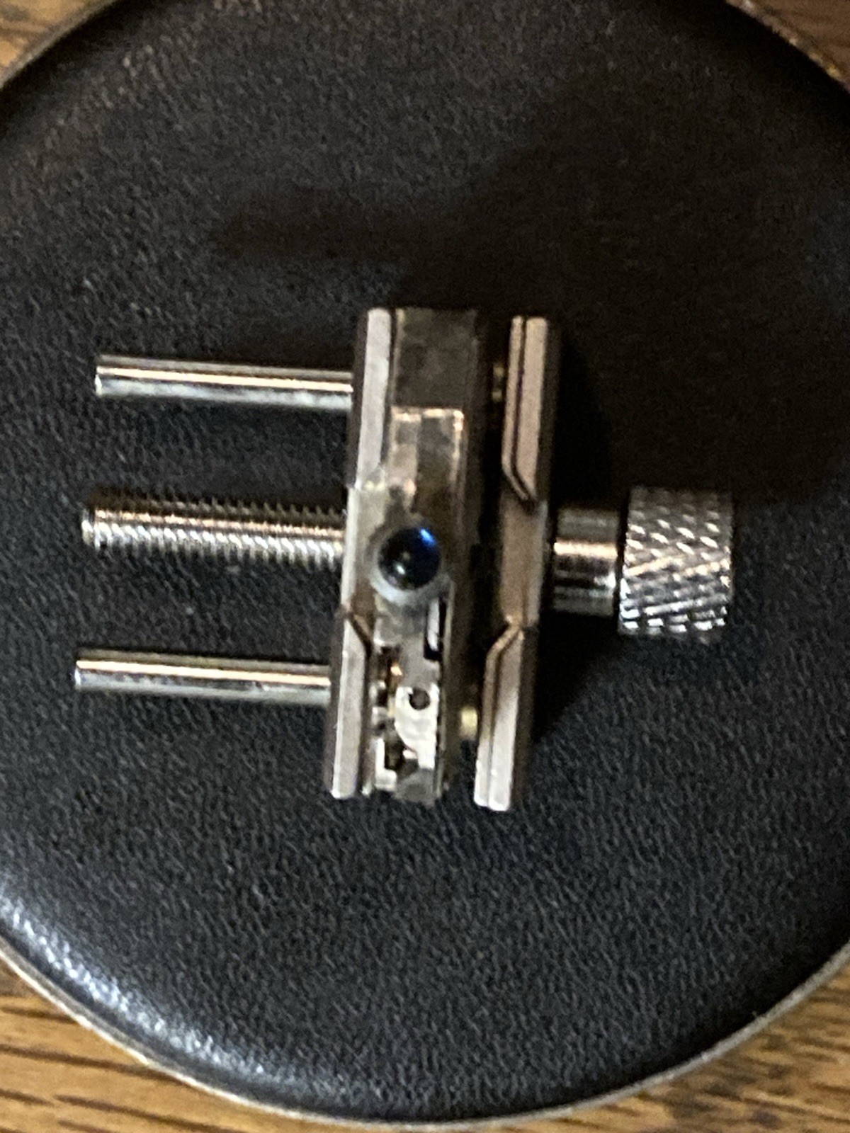 Bering Watch Co Swiss Movment Sapphire Crown In Sterling 2adj 15j For Parts