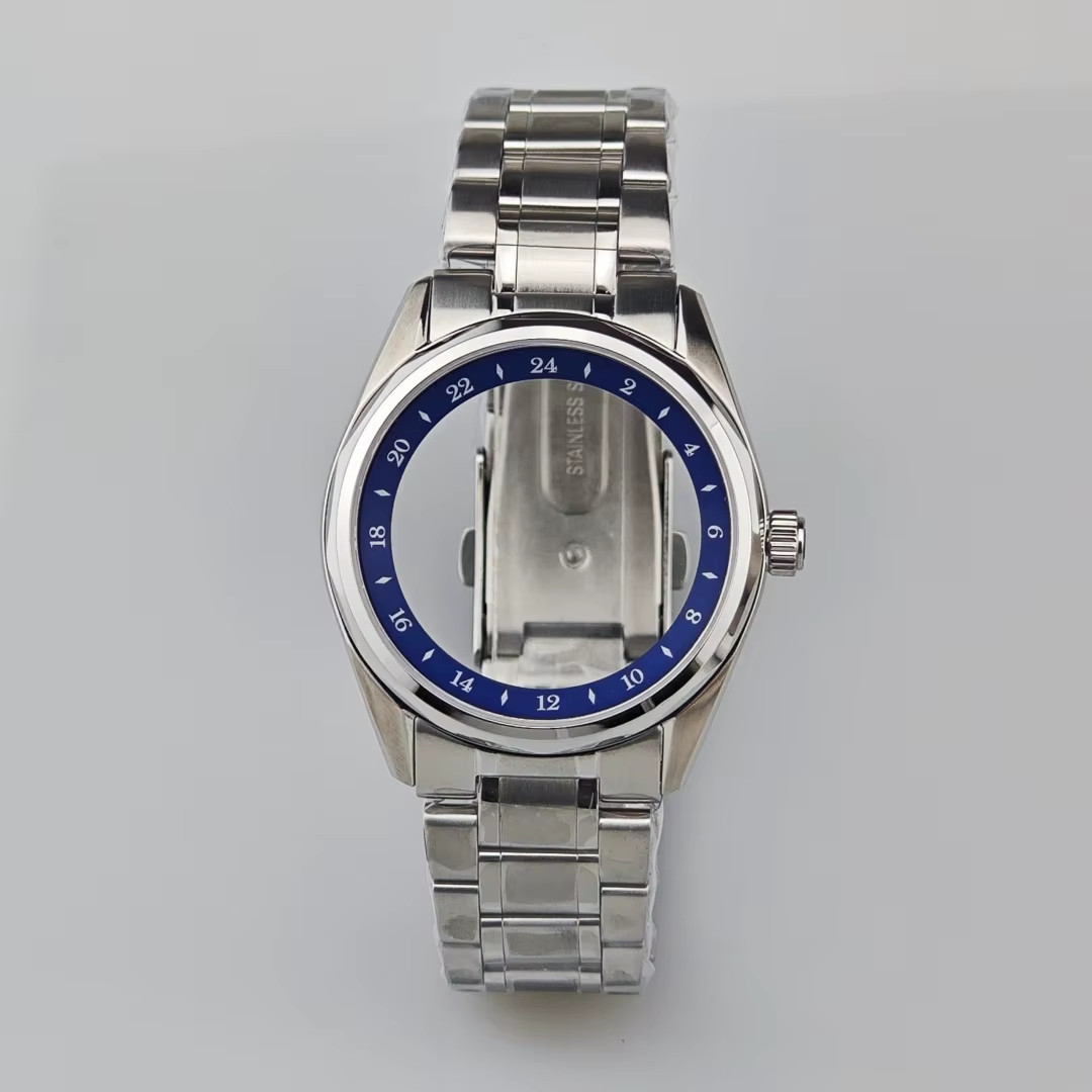 39.5Mm Watch Arabic Bezel Case Fit 28.5Mm Dial for Seiko Grand GMT NH35/36/34/4R