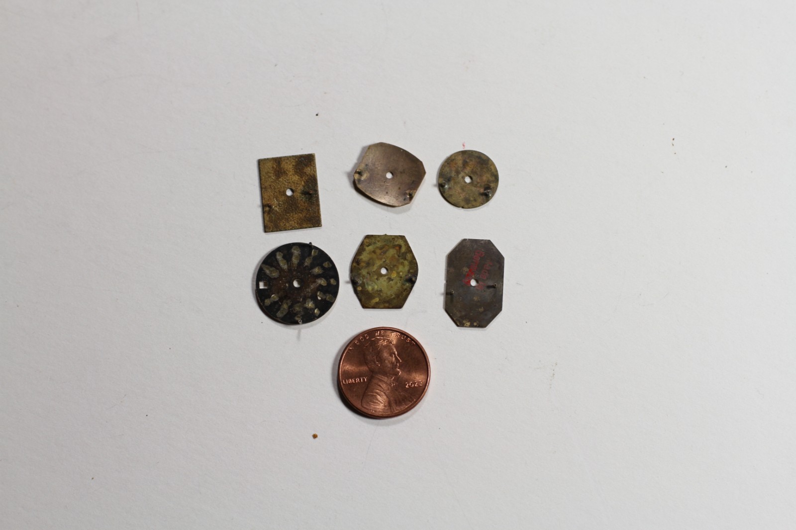 Vintage Dials Watch Faces set6 pc. Steam Punk Altered Art