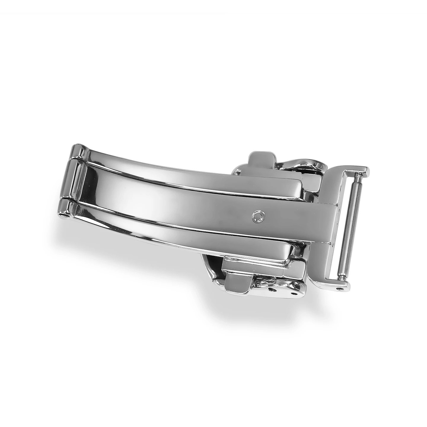 New 316L Stainless Steel Butterfly Clasp 16mm 18mm Deployant Buckle for Seiko