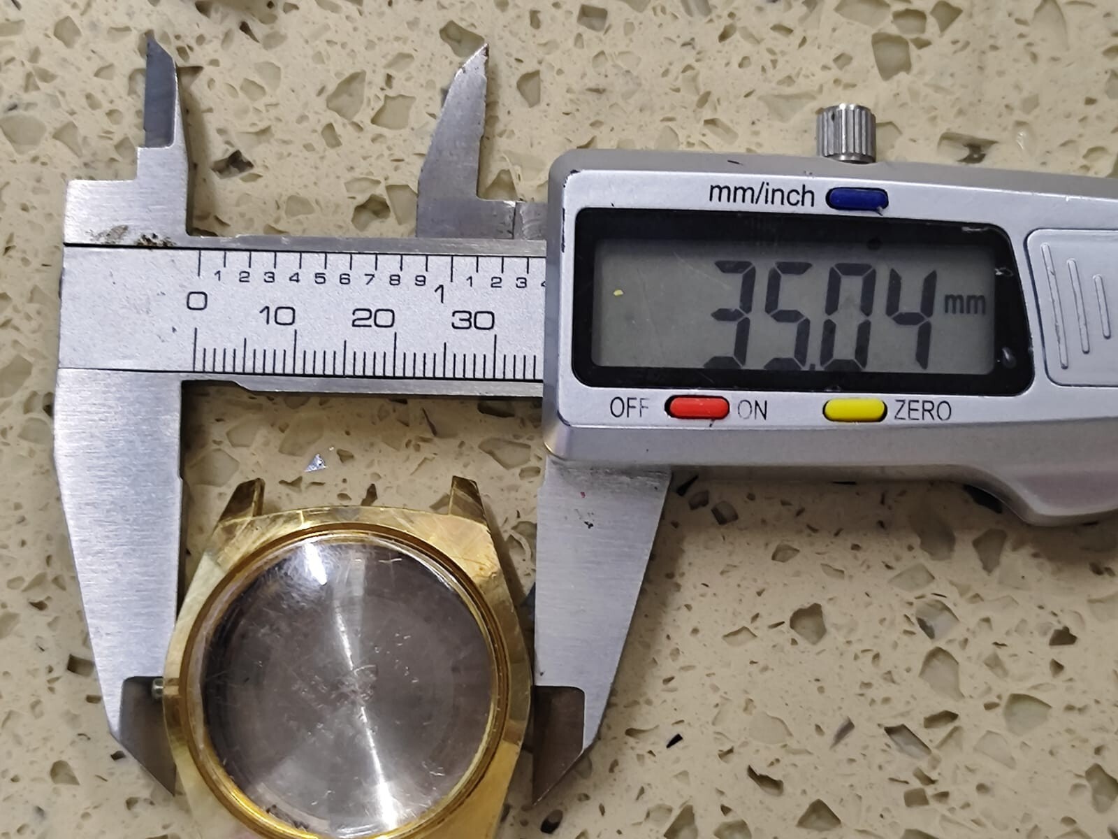 VINTAGE TISSOT SEASTAR T12 CAL.2571 Ref46558-5 Parts CASE