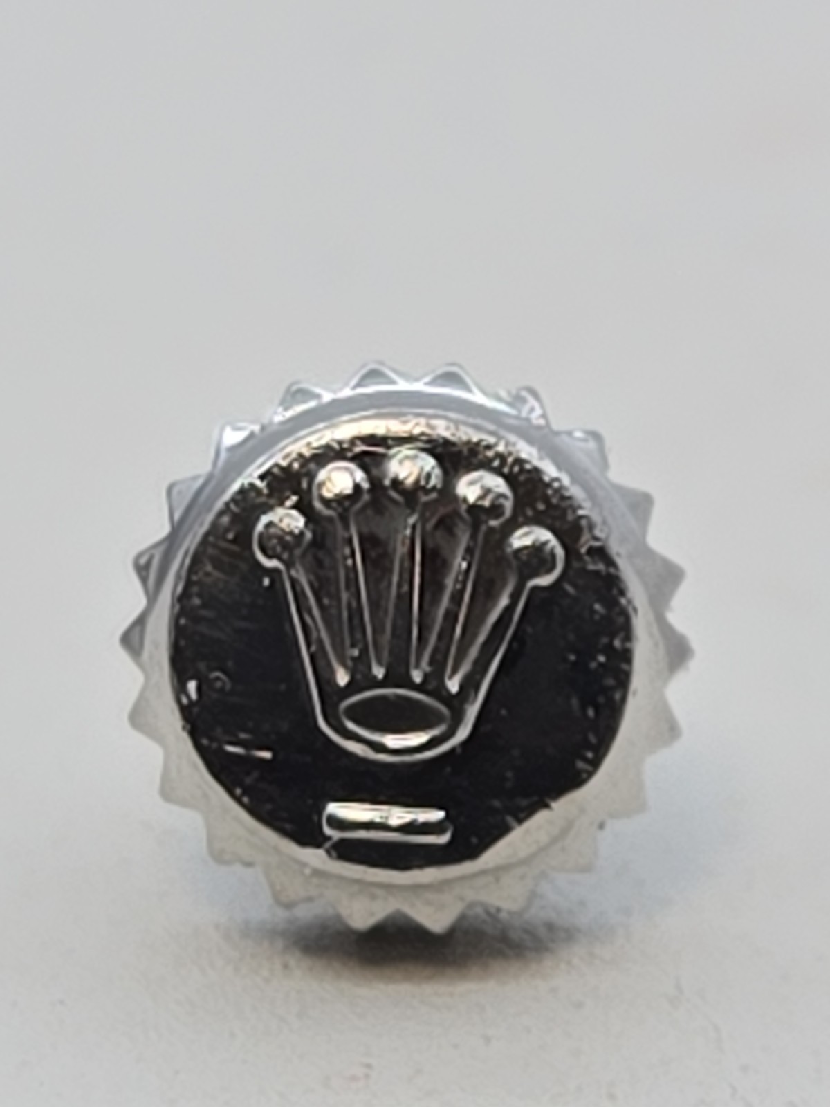 Rolex Crown 6mm , 24 604 0 , Stainless Steel, AA Condition ,