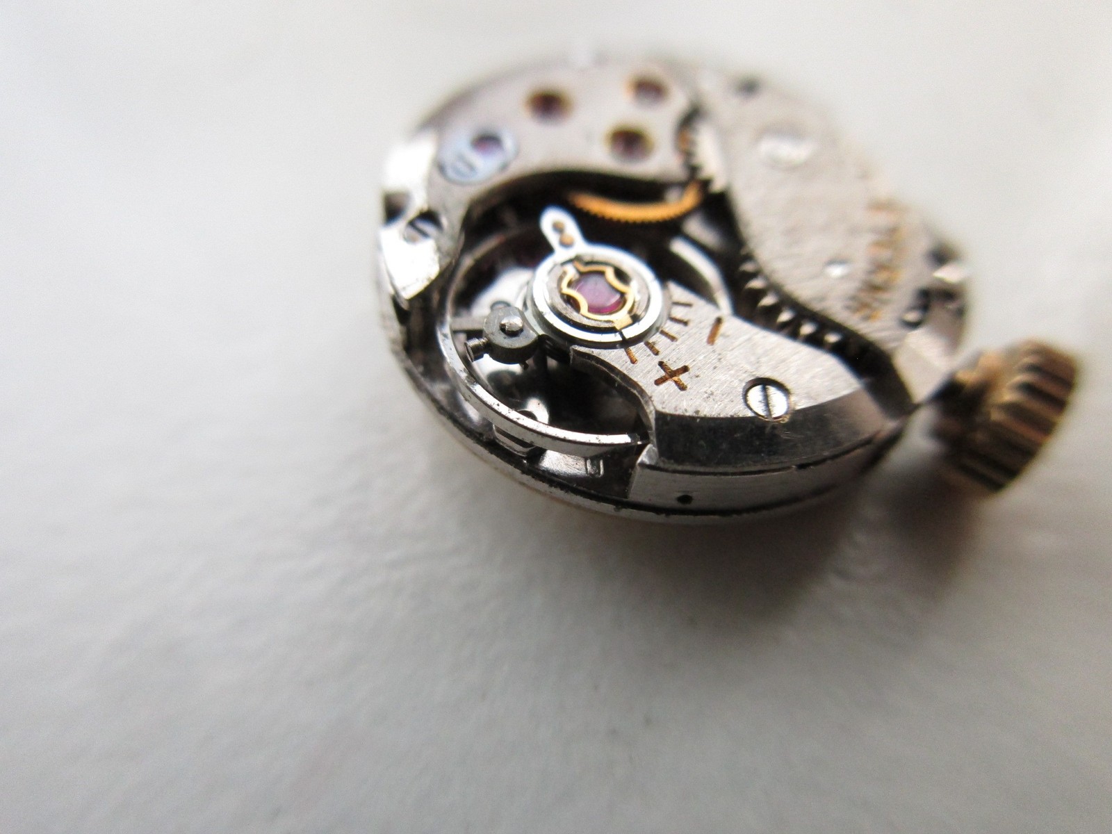 Eterna cal. 1418U Swiss watch movement & dial – running