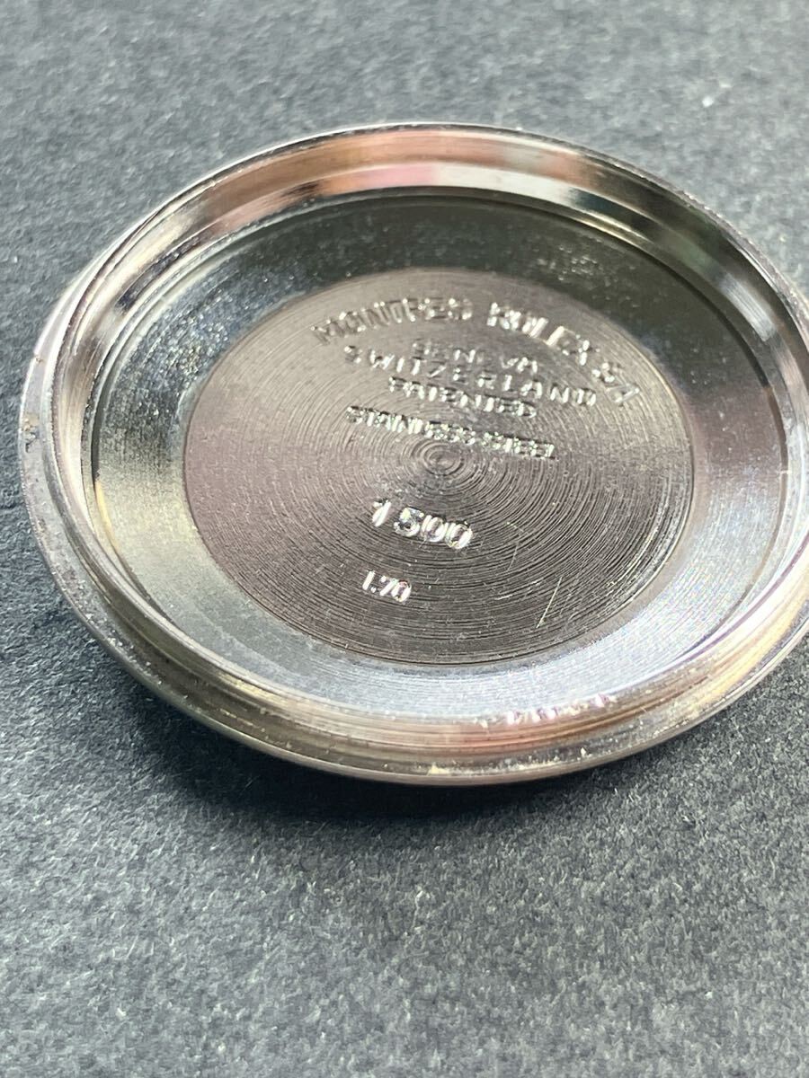 Rolex Oyster Perpetual Date 1500/1501 Back Cover Used