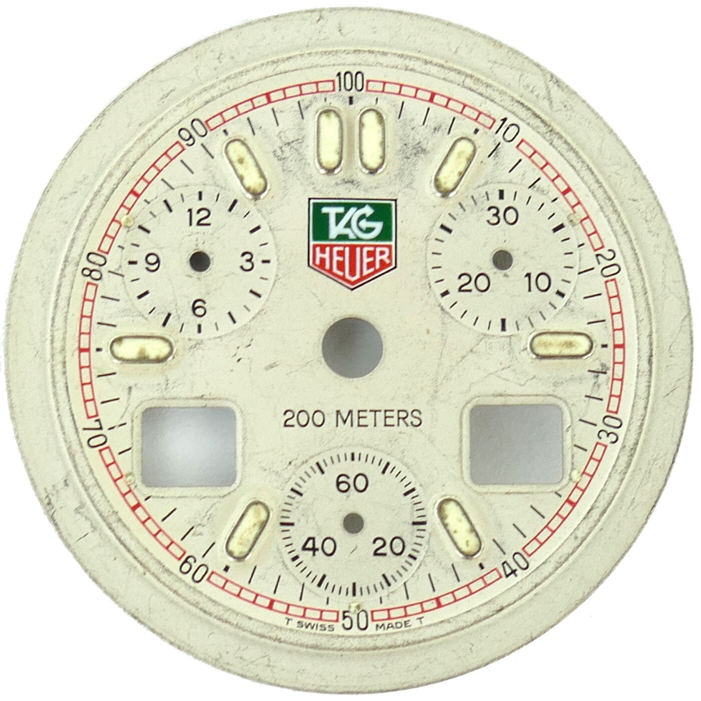 TAG HEUER PROFESSIONAL 200 METERS GRAY DIAL