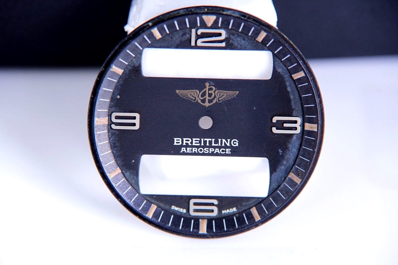 BREITLING Dial for the Aerospace Watch Black Color. 22mm Diameter