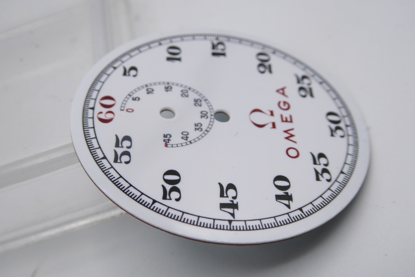 Omega stopwatch vintage dial 43.67mm