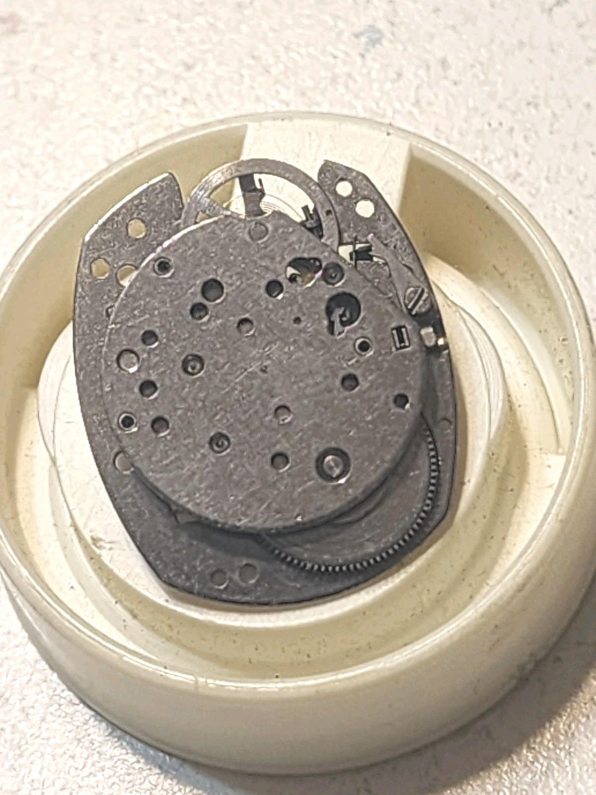 Timex M106 /105 Movement running just had complete service with sweep second 106